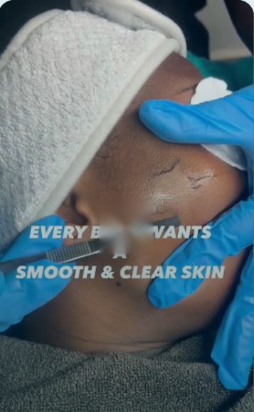 Inside the treatment room at DNS Aesthetics