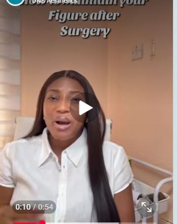 Post-op recovery at DNS Aesthetics